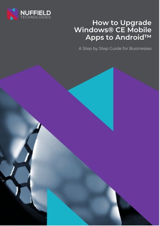 How to Upgrade Windows® CE Mobile Apps to Android™: A Step by Step Guide for Businesses cover