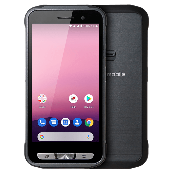 Point Mobile PM45 Ultra Rugged Smartphone front and back